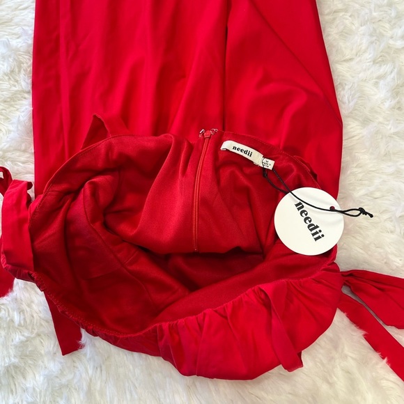 needii | Should Tie Mini Dress | NWT! - Picture 4 of 8